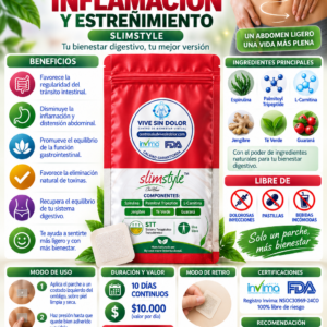 TRATAMIENTO VIVE SIN INFLAMACION Y ESTREÑIMIENTO