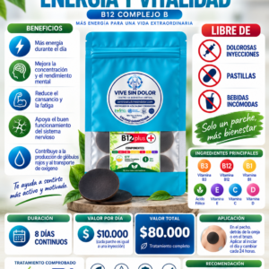 TRATAMIENTO RECUPERA TU ENERGIA Y VITALIDAD